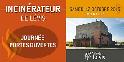 Portes ouvertes Incinérateur de Lévis
