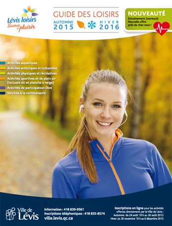 Guide des loisirs - Automne 2015 hiver 2016