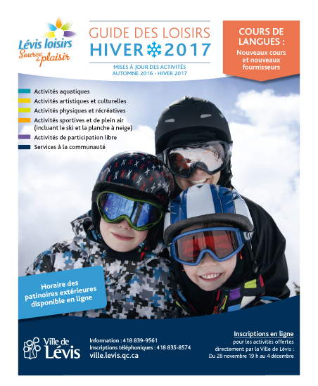 Guide loisirs - Hiver 2017