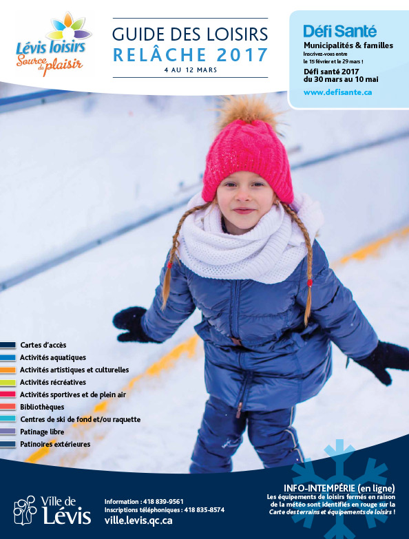 Guide loisirs - Hiver 2017