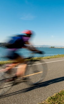 Piste cyclable du parcours des Anses
