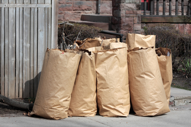 Sacs à déchets de jardin imperméables, collecte de feuilles mortes